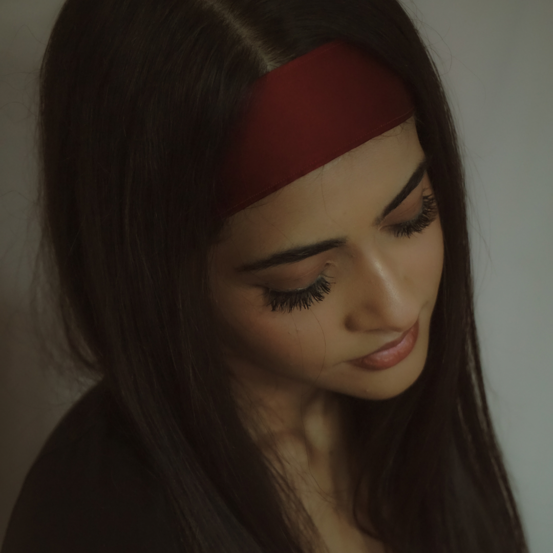 Scarlet — Adjustable Silk Headband